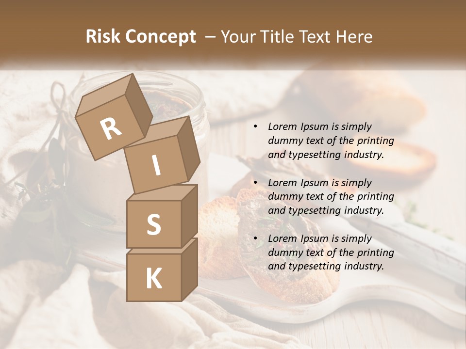 Woman Calm Sand PowerPoint Template