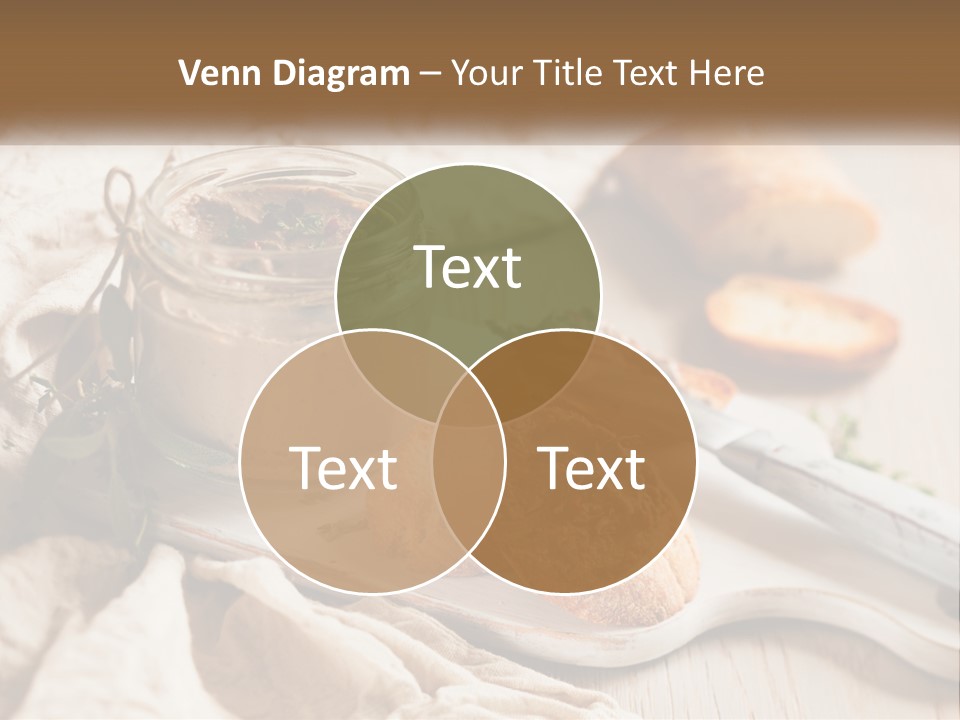 Woman Calm Sand PowerPoint Template