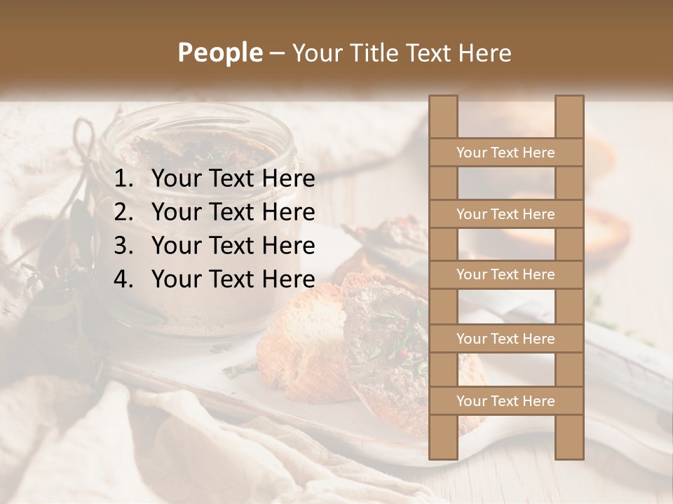 Woman Calm Sand PowerPoint Template