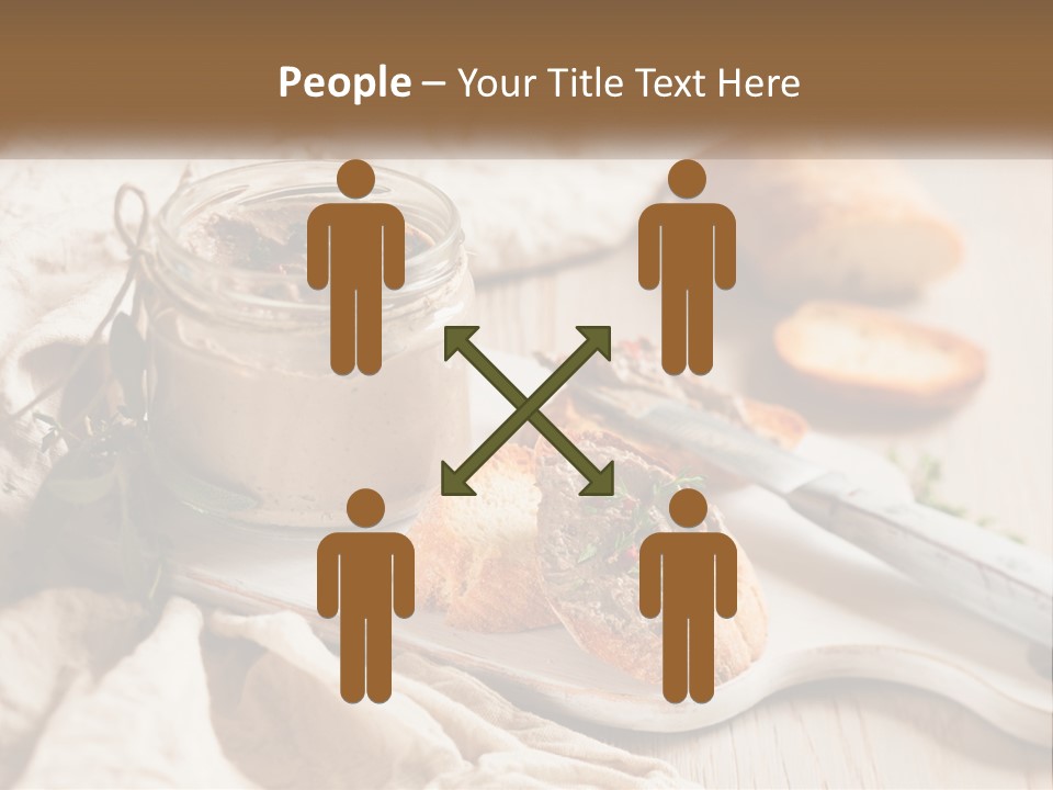 Woman Calm Sand PowerPoint Template