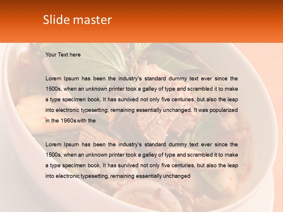 Coast Senior Calm PowerPoint Template