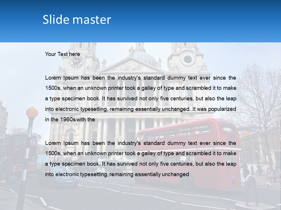 Retired Daughter Older PowerPoint Template