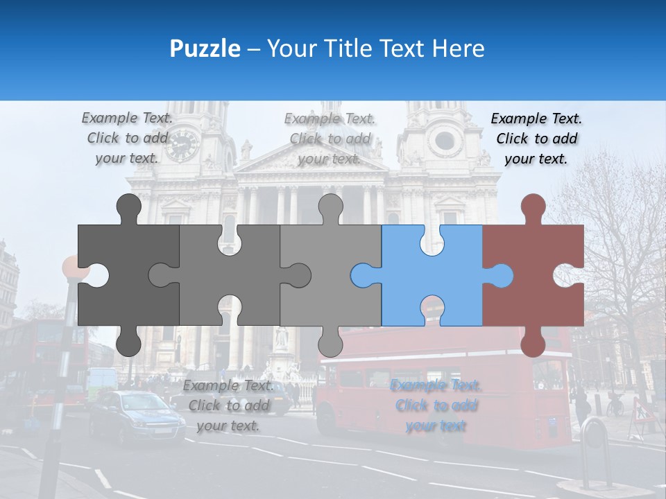 Retired Daughter Older PowerPoint Template