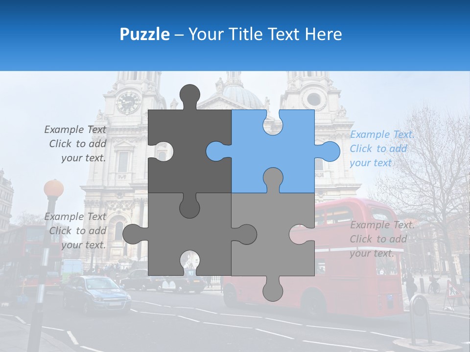 Retired Daughter Older PowerPoint Template