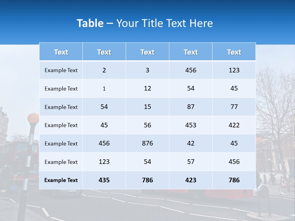Retired Daughter Older PowerPoint Template