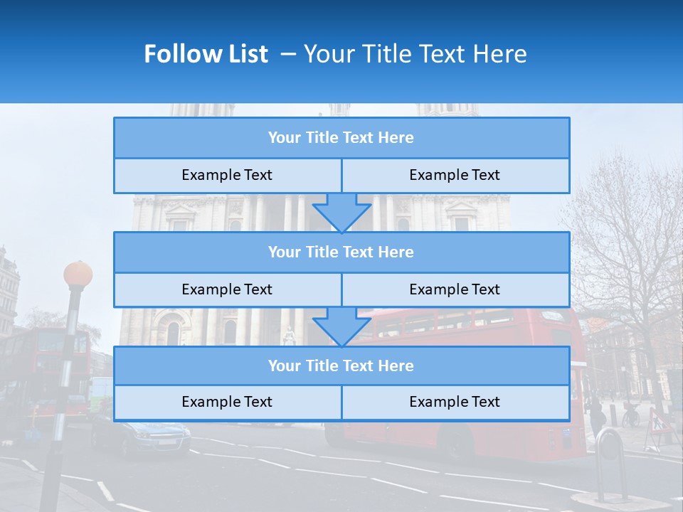 Retired Daughter Older PowerPoint Template