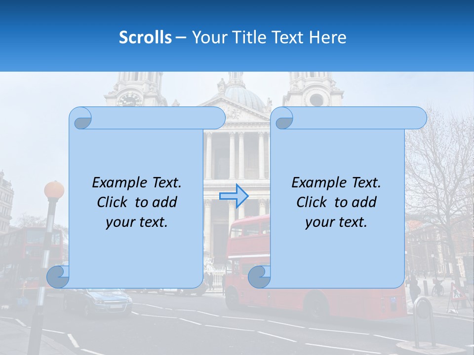 Retired Daughter Older PowerPoint Template