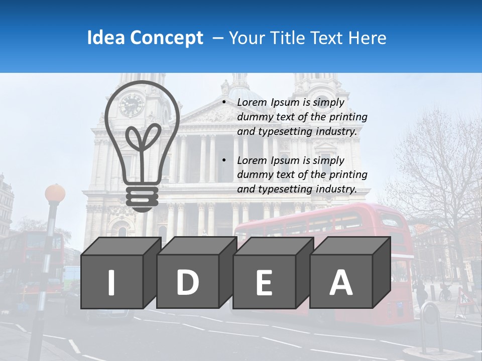 Retired Daughter Older PowerPoint Template