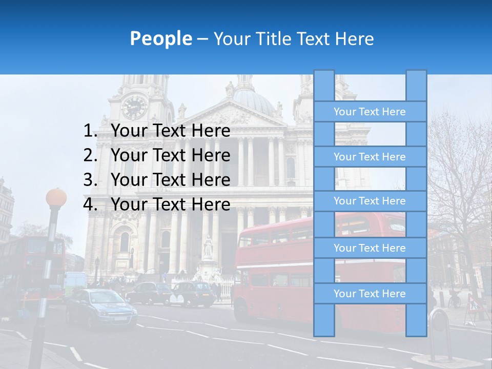 Retired Daughter Older PowerPoint Template