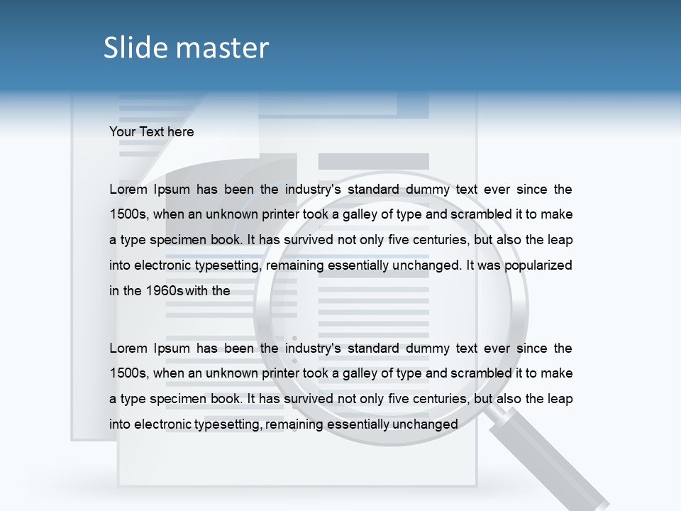 Peaceful Calm Coastal PowerPoint Template