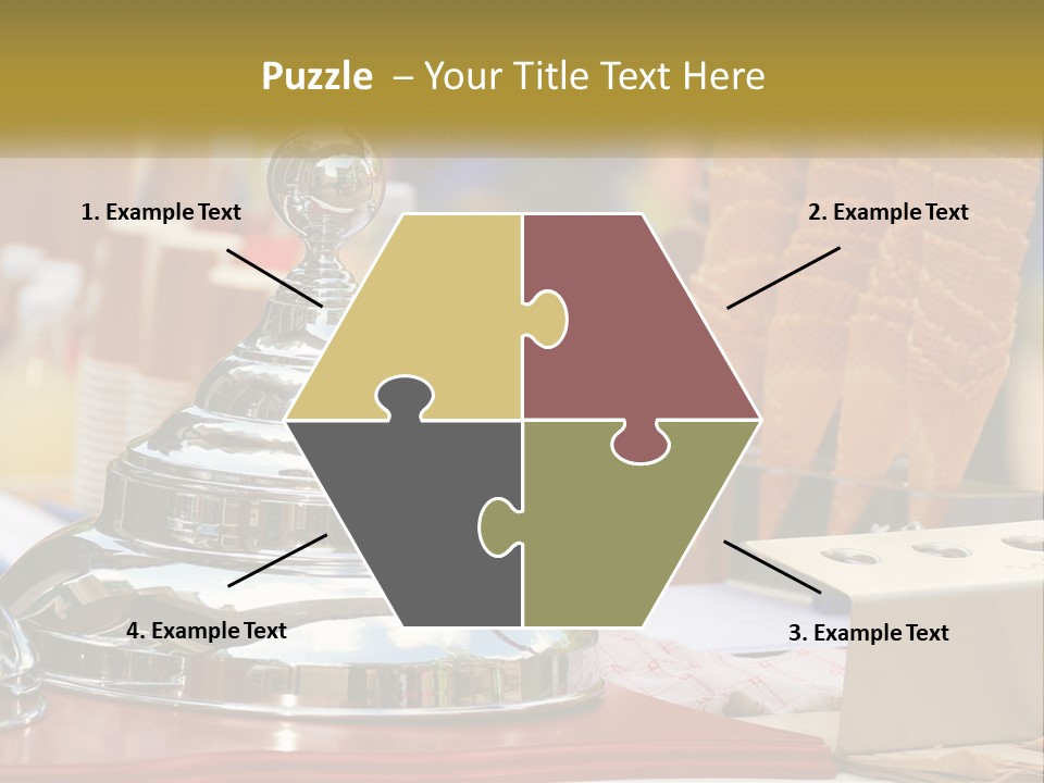 White Elderly Calm PowerPoint Template