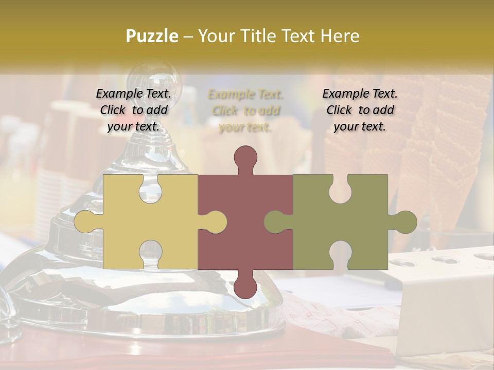 White Elderly Calm PowerPoint Template