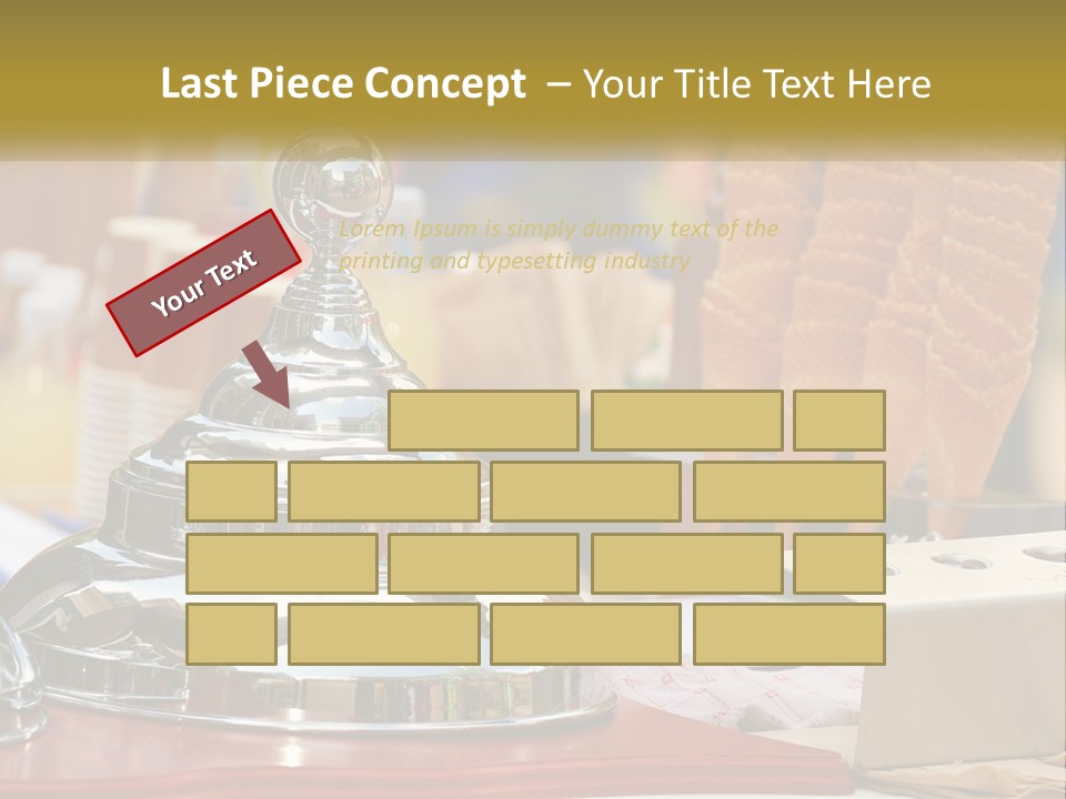 White Elderly Calm PowerPoint Template