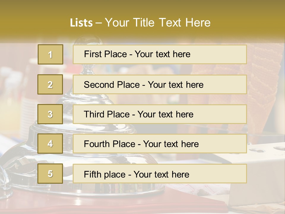 White Elderly Calm PowerPoint Template