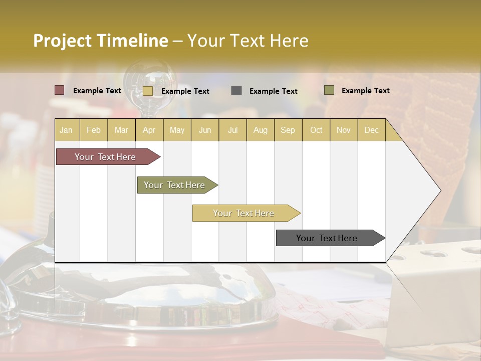 White Elderly Calm PowerPoint Template