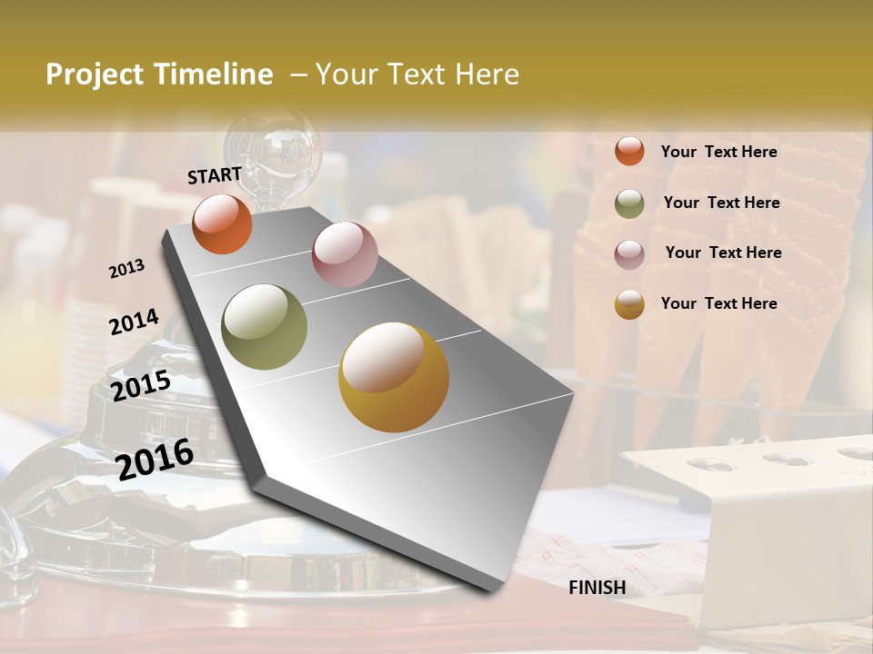 White Elderly Calm PowerPoint Template