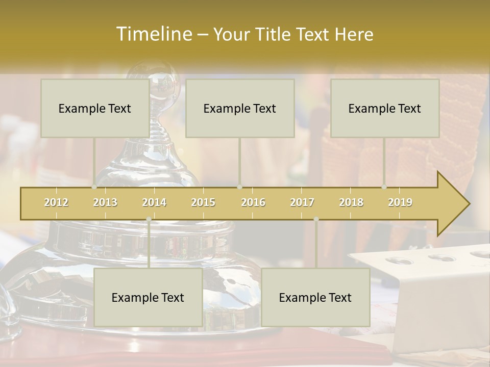 White Elderly Calm PowerPoint Template