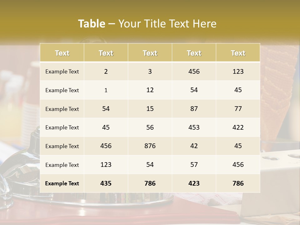 White Elderly Calm PowerPoint Template