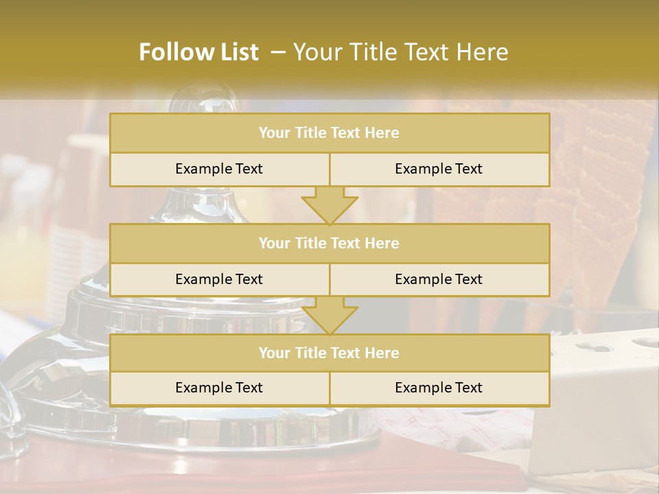 White Elderly Calm PowerPoint Template