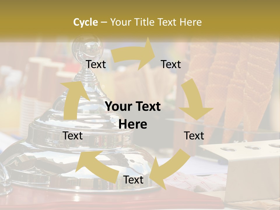 White Elderly Calm PowerPoint Template