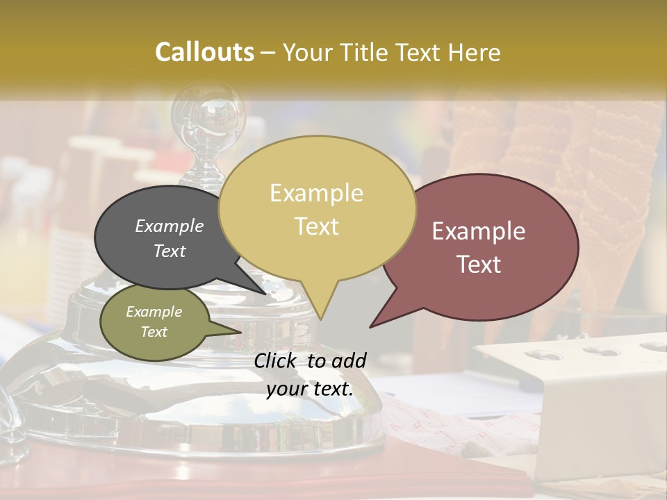 White Elderly Calm PowerPoint Template