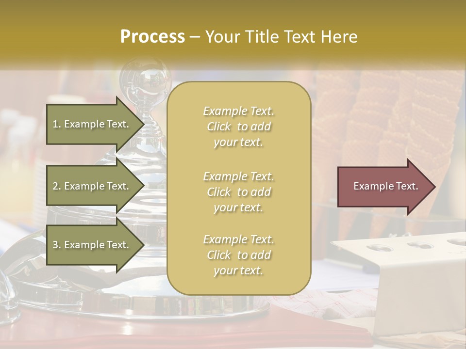 White Elderly Calm PowerPoint Template