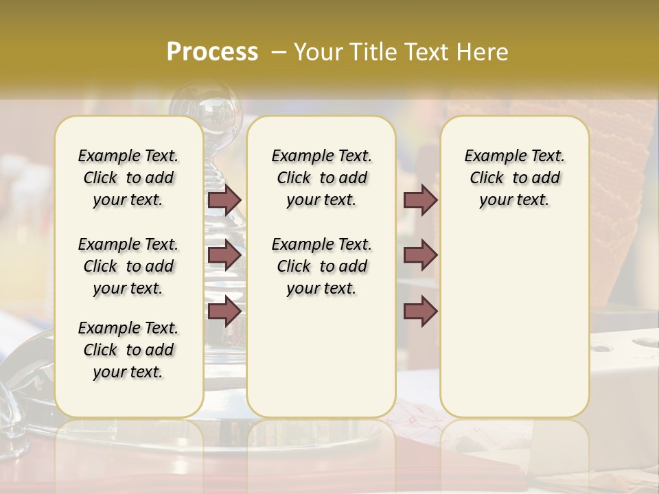 White Elderly Calm PowerPoint Template