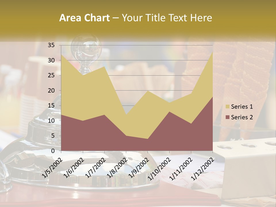 White Elderly Calm PowerPoint Template
