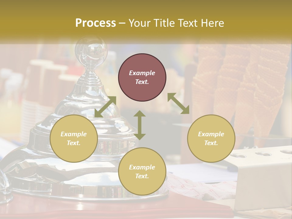 White Elderly Calm PowerPoint Template