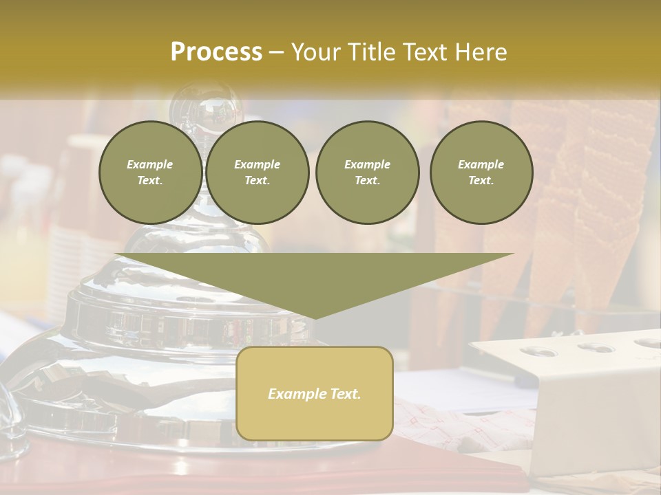 White Elderly Calm PowerPoint Template