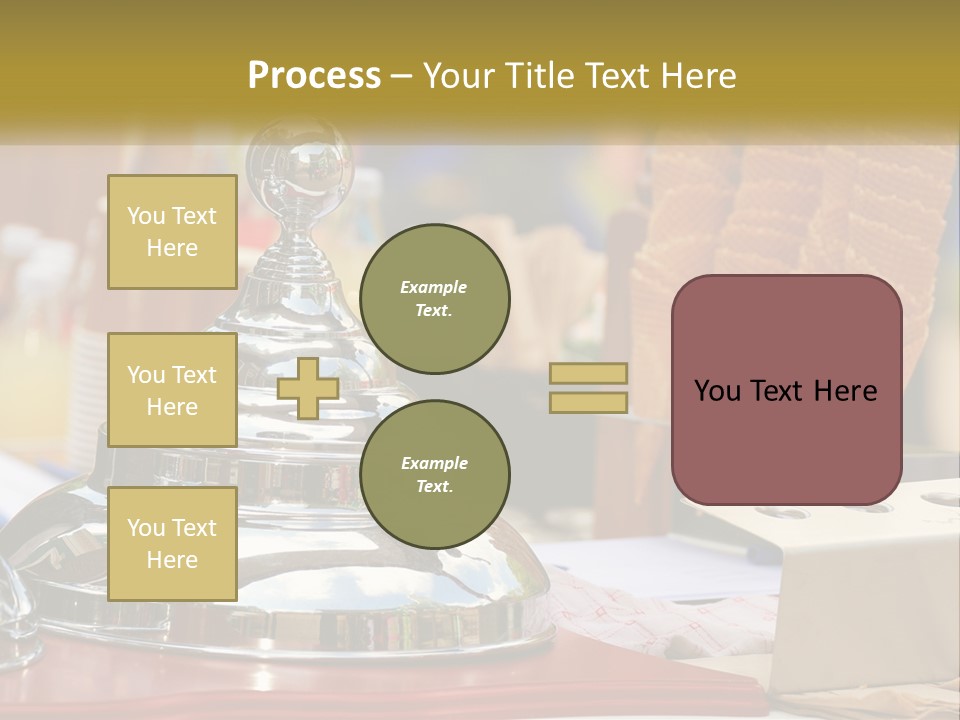 White Elderly Calm PowerPoint Template