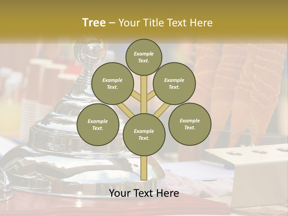 White Elderly Calm PowerPoint Template