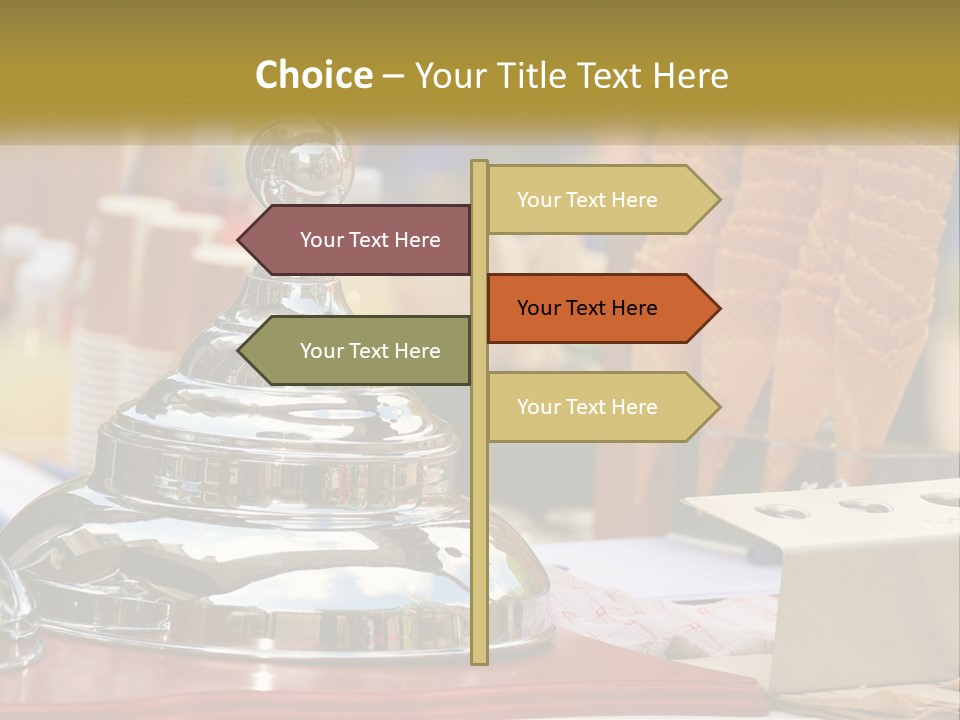 White Elderly Calm PowerPoint Template