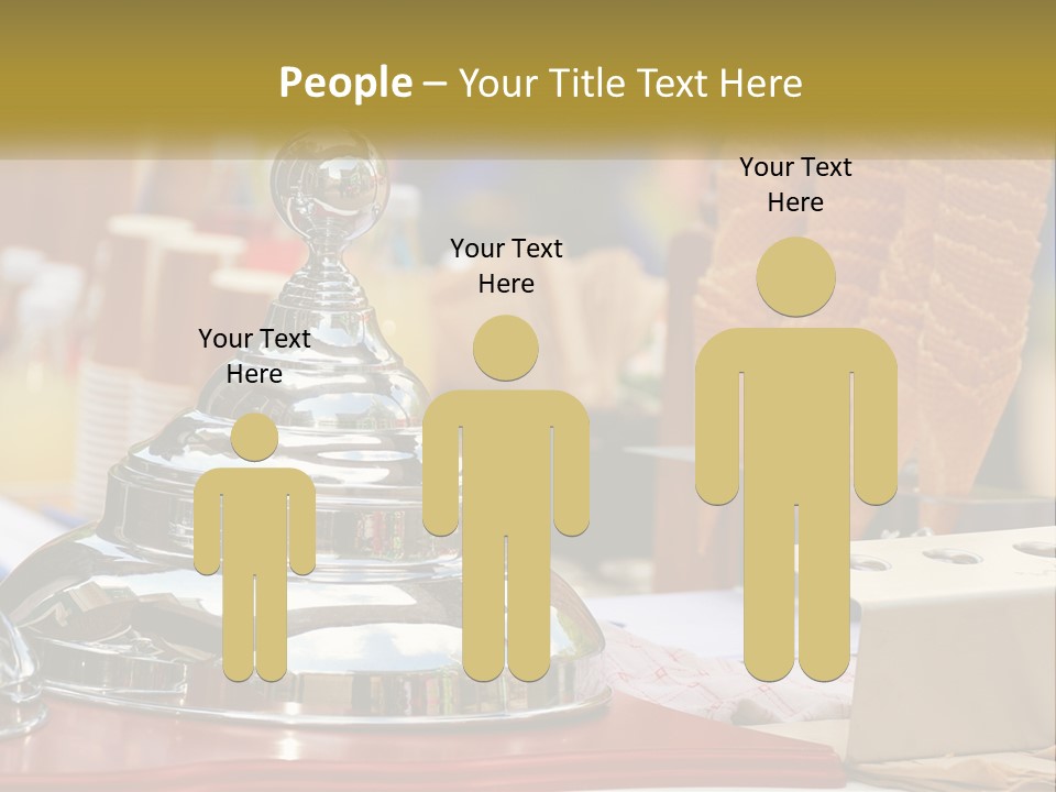 White Elderly Calm PowerPoint Template