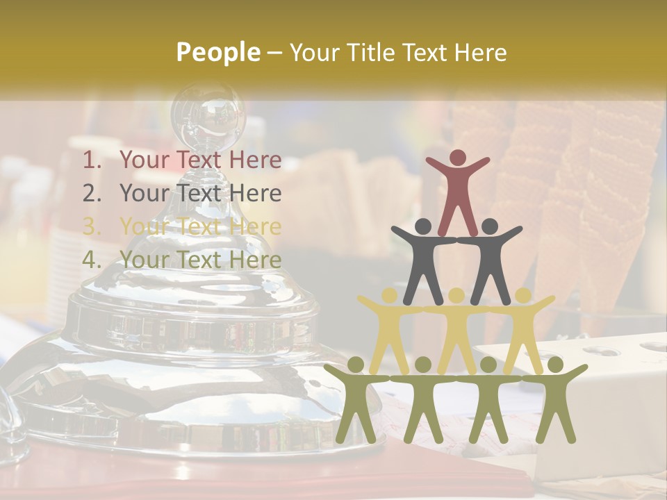 White Elderly Calm PowerPoint Template