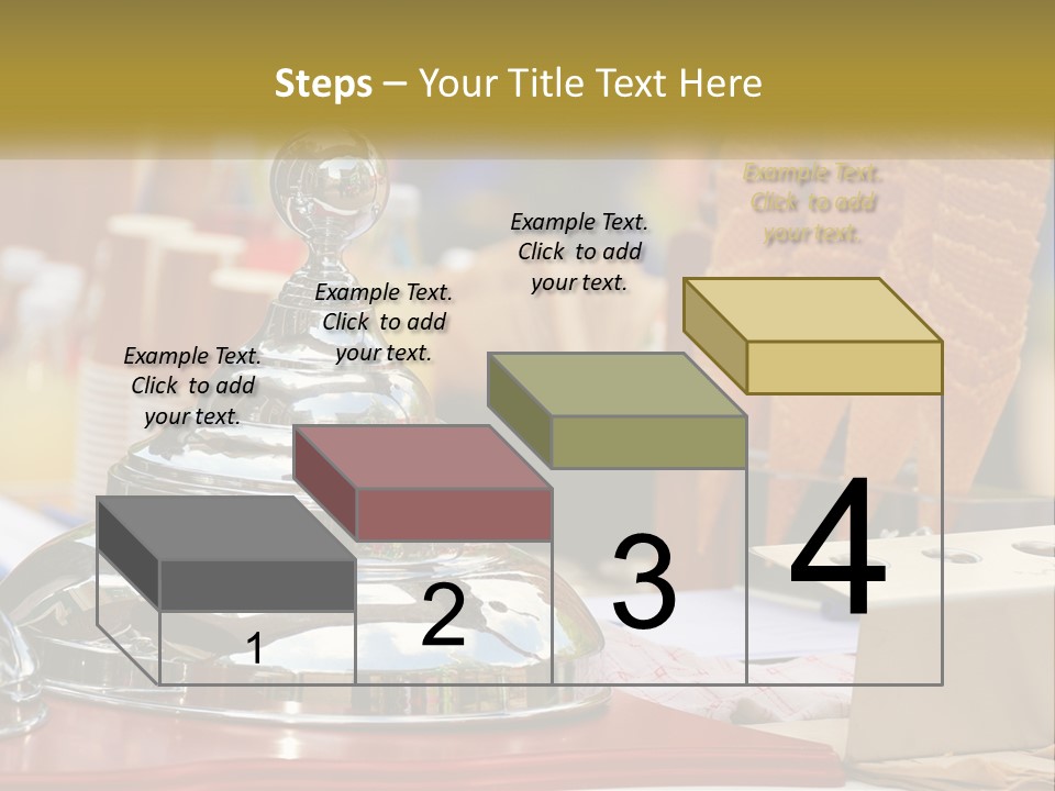 White Elderly Calm PowerPoint Template