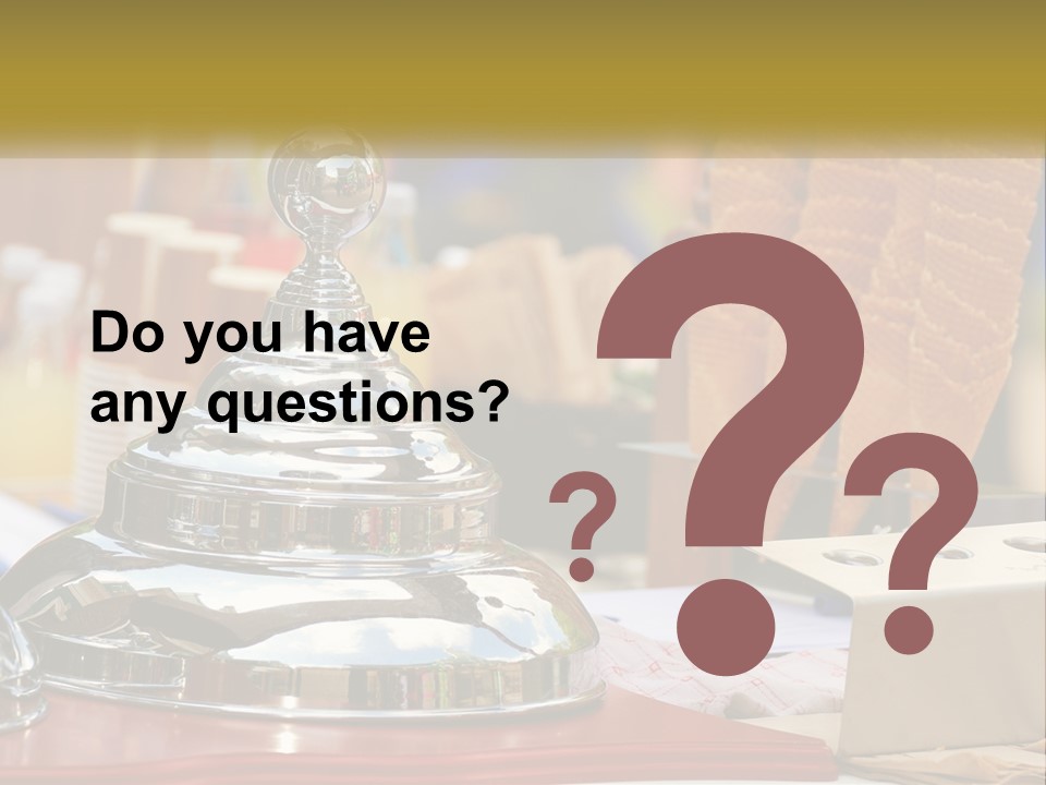 White Elderly Calm PowerPoint Template