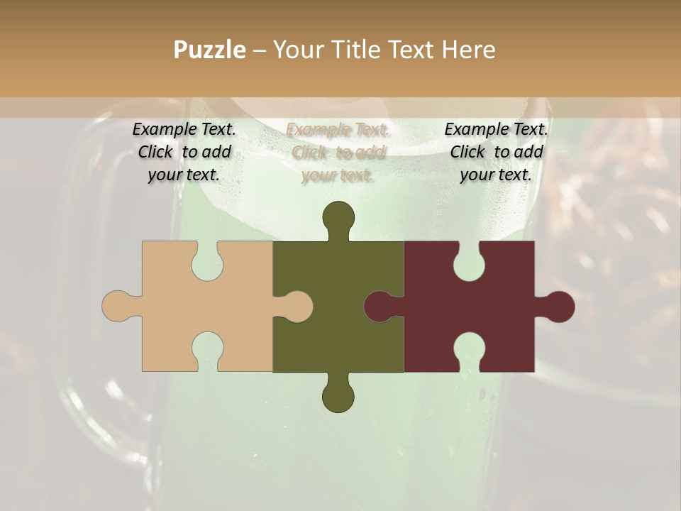 Caucasian Calm Coastal PowerPoint Template