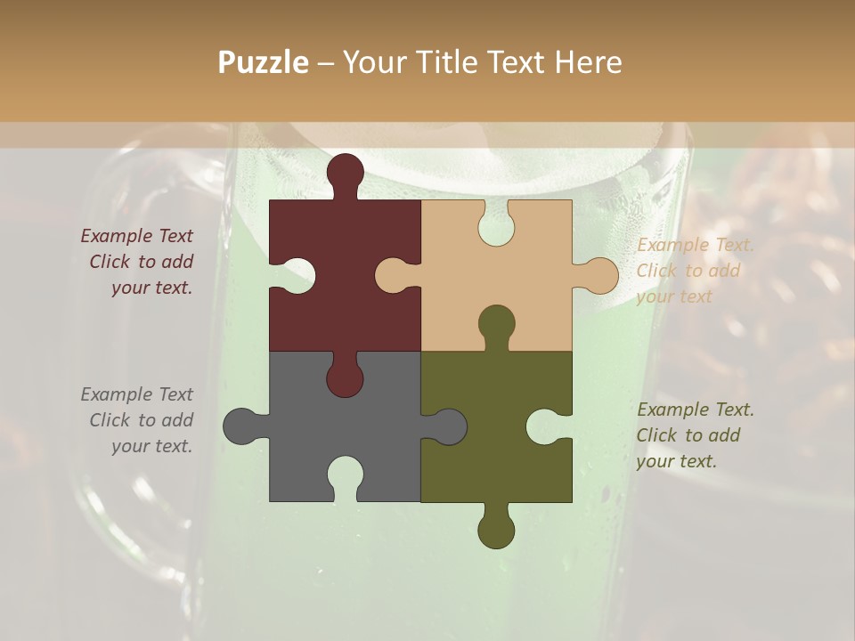 Caucasian Calm Coastal PowerPoint Template