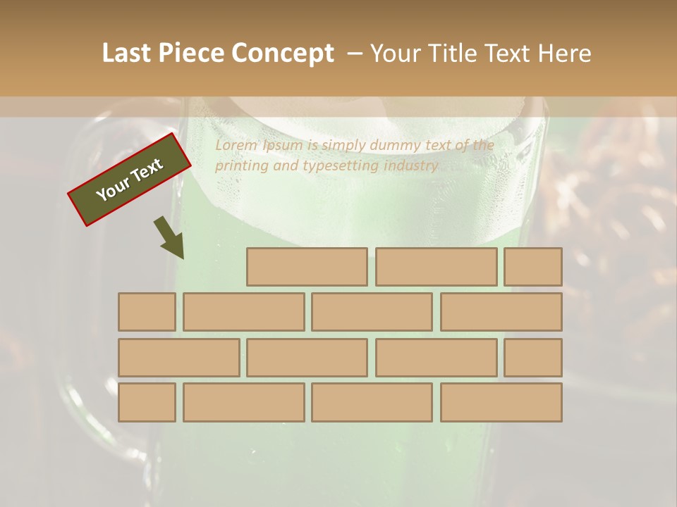 Caucasian Calm Coastal PowerPoint Template
