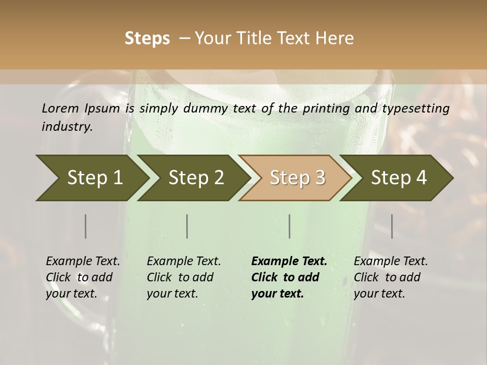 Caucasian Calm Coastal PowerPoint Template