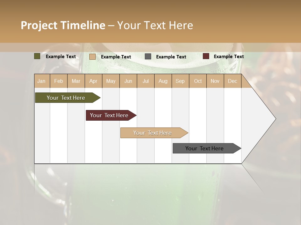Caucasian Calm Coastal PowerPoint Template