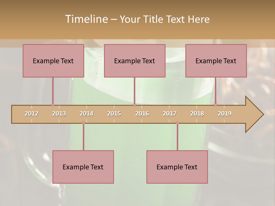 Caucasian Calm Coastal PowerPoint Template