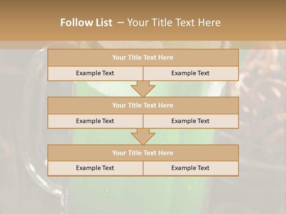 Caucasian Calm Coastal PowerPoint Template