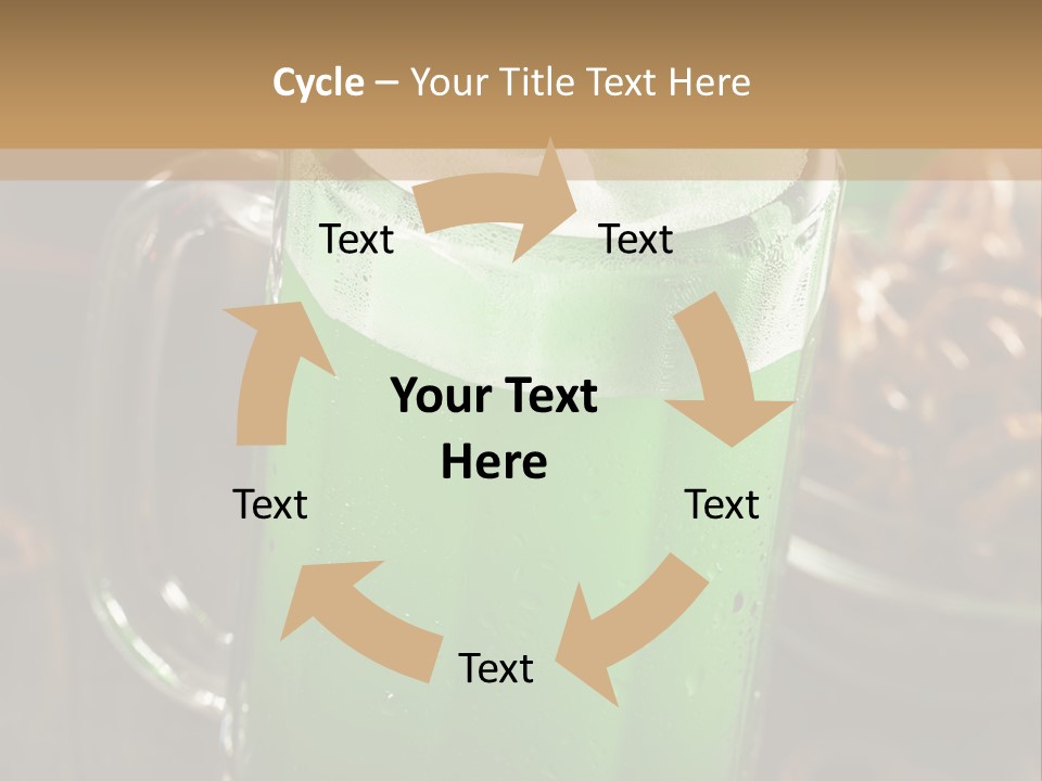 Caucasian Calm Coastal PowerPoint Template