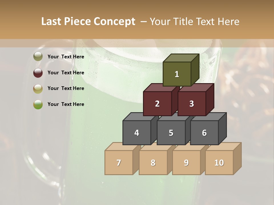 Caucasian Calm Coastal PowerPoint Template