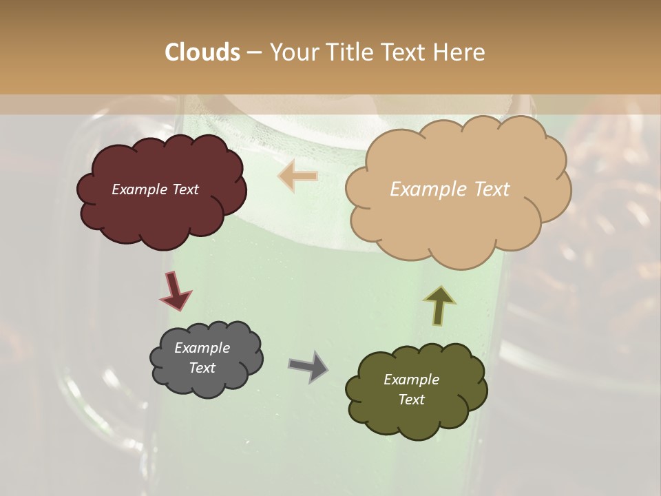 Caucasian Calm Coastal PowerPoint Template