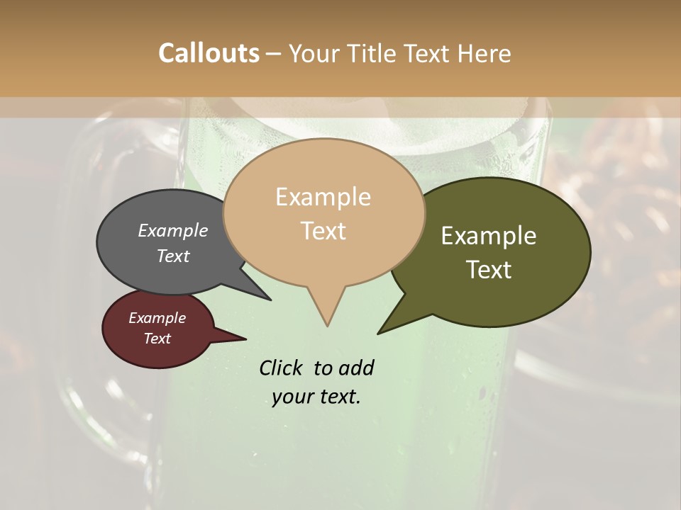 Caucasian Calm Coastal PowerPoint Template