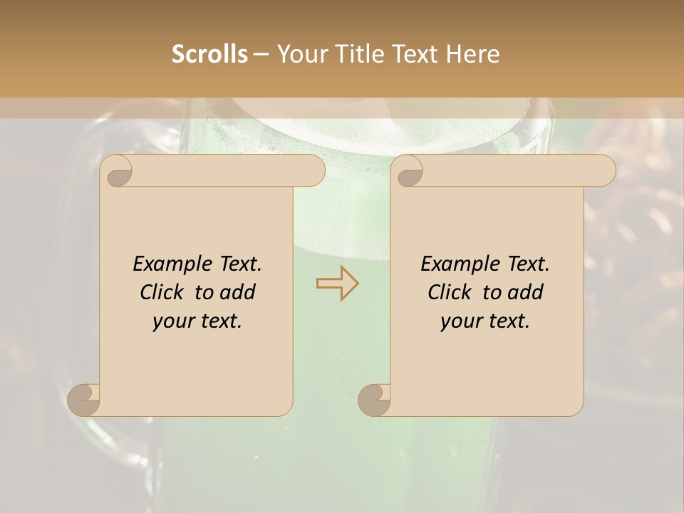 Caucasian Calm Coastal PowerPoint Template