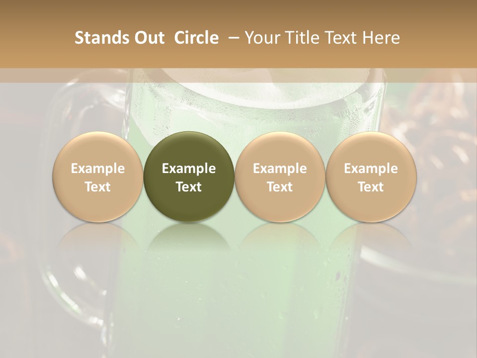 Caucasian Calm Coastal PowerPoint Template